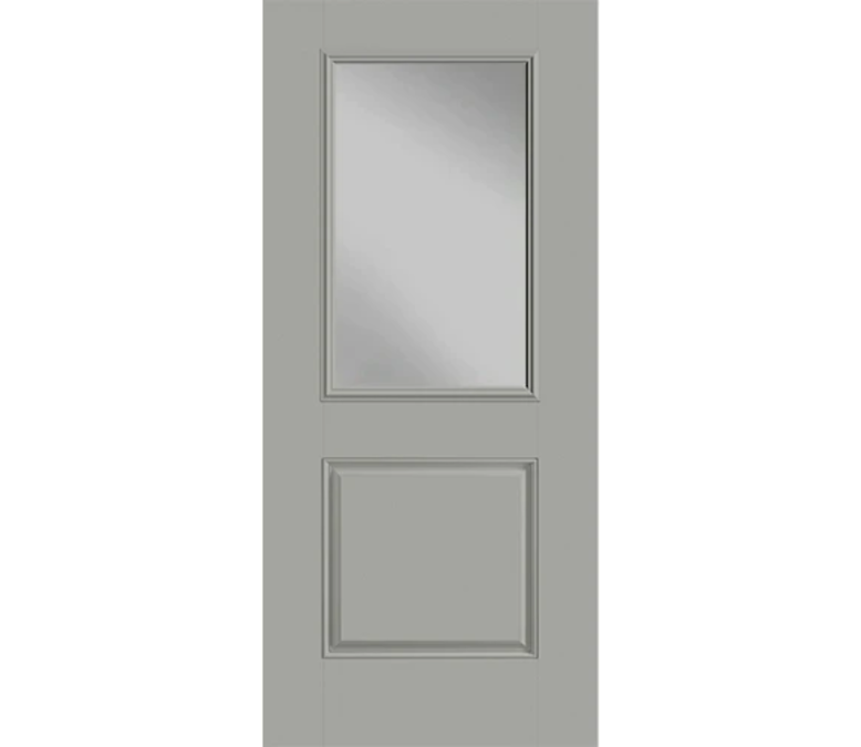 Allentown Half Light 1 Panel Fiberglass Entry Door